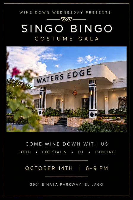 Wine Down Wednesday- Costume Gala & Singo Bingo