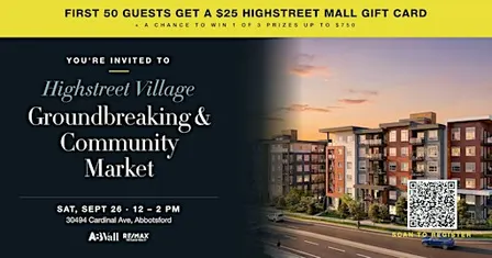 Highstreet Village Groundbreaking & Community Market