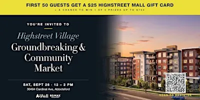 Highstreet Village Groundbreaking & Community Market