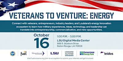 Veterans to Venture - Energy