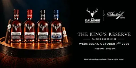 The Dalmore Scotch Whisky & Davidoff Cigar Pairing Experience