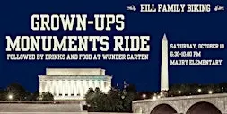 Hill Family Biking: Grown-ups Monuments Ride