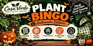 Plant BINGO - Halloween Costume Party at Columbus Grill