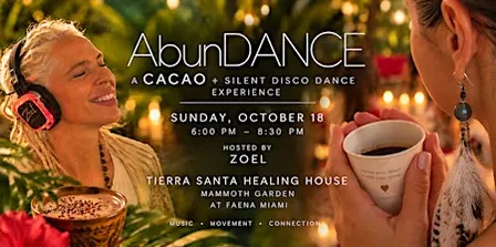 AbunDANCE - A CACAO + SILENT DISCO DANCE EXPERIENCE