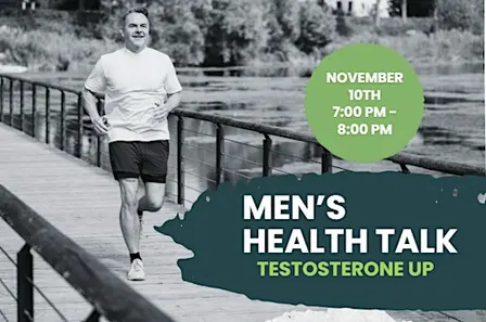 Men's Health Talk: Testosterone Up