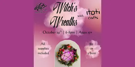 Witch's Wreaths with itoti crafts