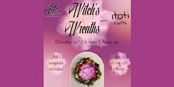 Witch's Wreaths with itoti crafts