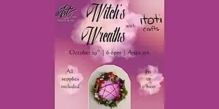 Witch's Wreaths with itoti crafts