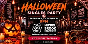 15FirstDates Burlington Halloween Singles Party