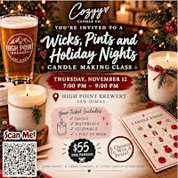 Wicks, Pints, & Holiday Nights