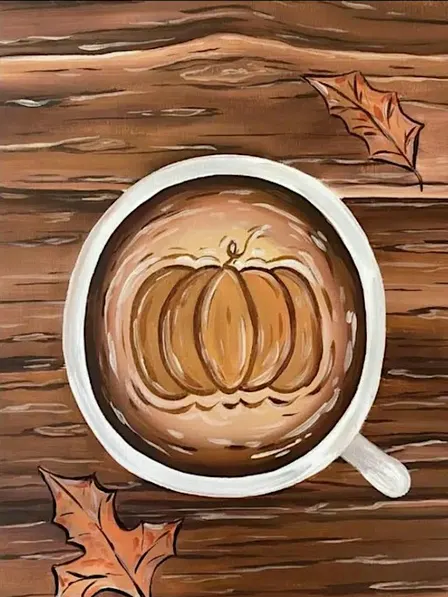 Pumpkin Spice Latte – Paint and Sip – Kansas City