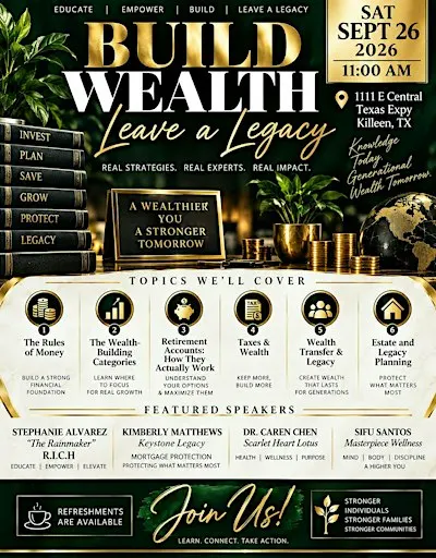 Build Wealth: Leave a Legacy