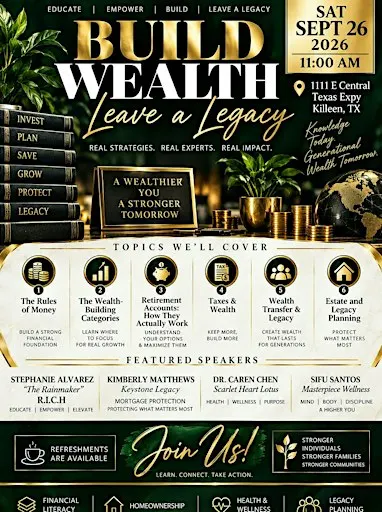 Build Wealth: Leave a Legacy