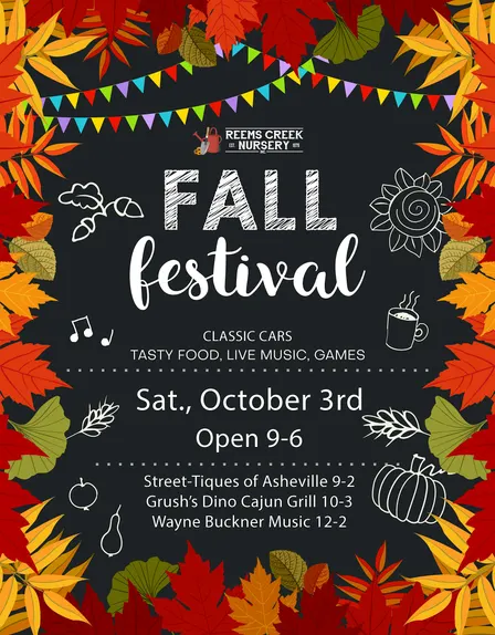 Reems Creek Nursery's Fall Festival!