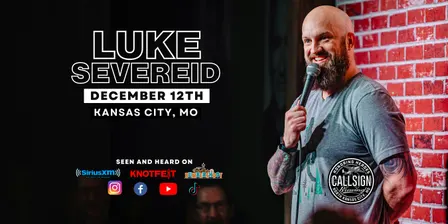 LUKE SEVEREID in Kansas City, MO December 12th / One Night ONLY