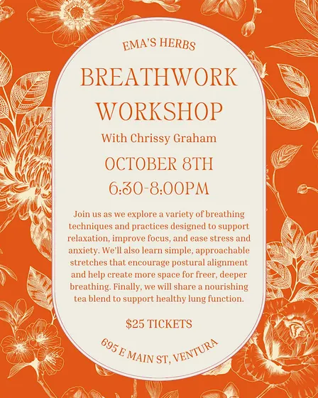 Breathwork Workshop with Chrissy Graham