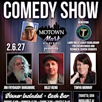 Motown Mark's Comedy Night Returns to The Grecian Center, dinner included!