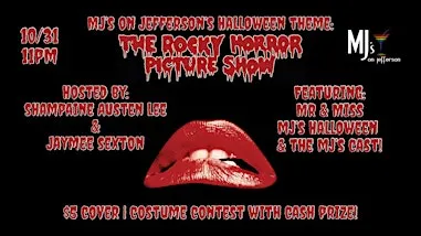 Halloween at MJ's with The Rocky Horror Picture Show