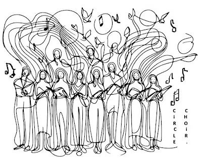 CIRCLE : Open choir-koor,  la chorale ouverte du Cercle.