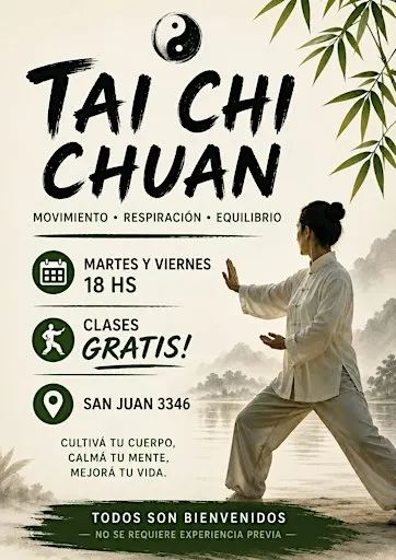 Clases de Tai Chi Chuan