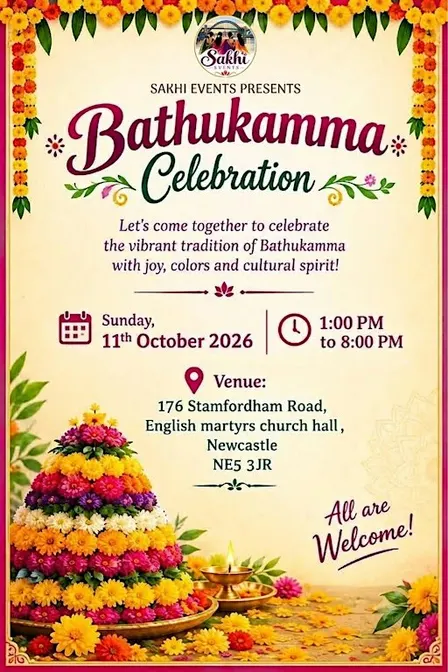 Sakhi Event presents Bathukamma 2026