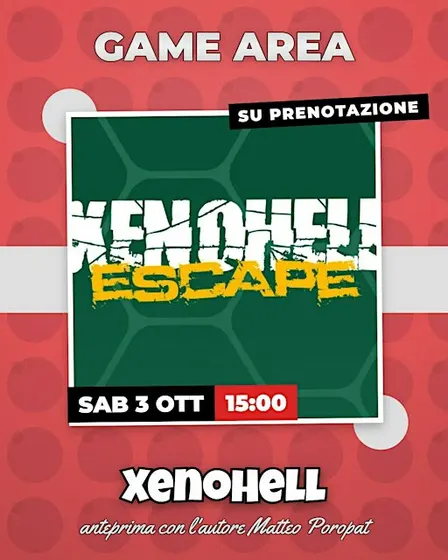 Anteprima con l'autore! XENOHELL