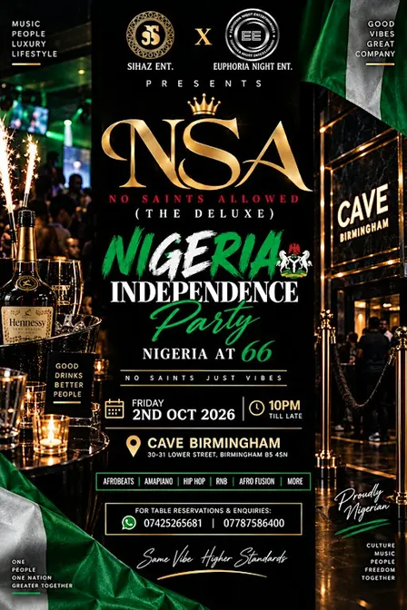 NSA - NIGERIA INDEPENDENT PARTY @ 66