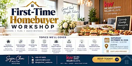 First-Time Home Buyer Workshop, Silicon Valley