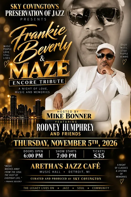 Frankie Beverly and the Maze Encore tribute