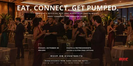 Eat, Connect, Get Pump -Marathon Pasta Night in Harlem
