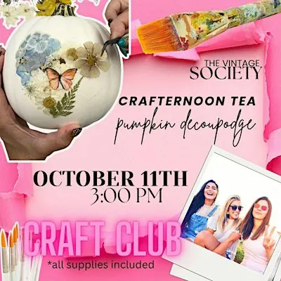 Crafternoon Tea