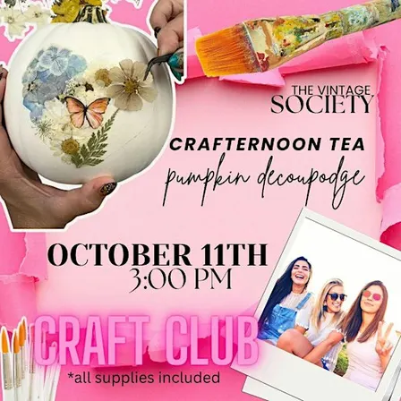 Crafternoon Tea