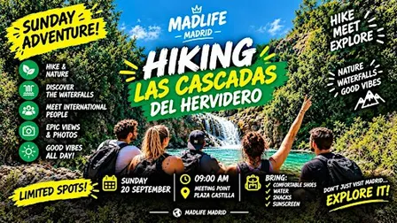Let´s go Hiking + SWIM "Las Cascadas del Hervidero"
