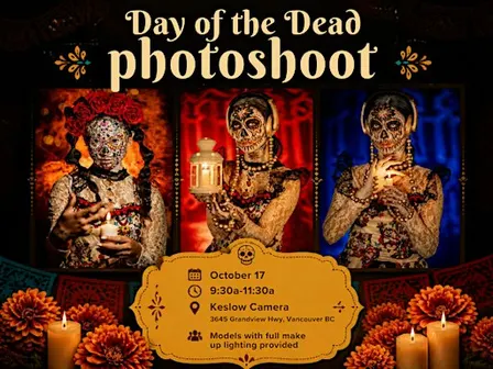 Dead of the Dead Día de los Muertos Photoshoot