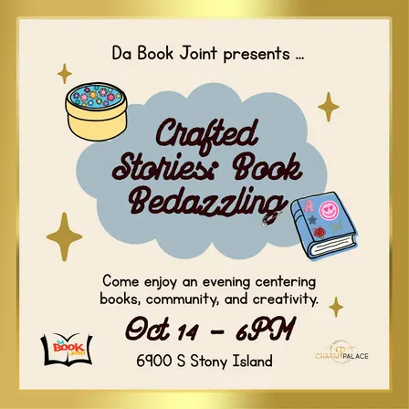 Crafted Stories: Book Bedazzling
