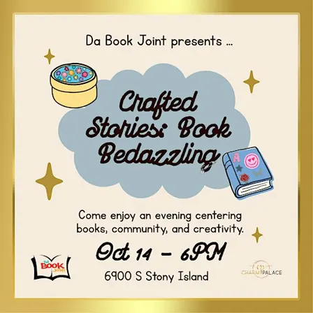 Crafted Stories: Book Bedazzling