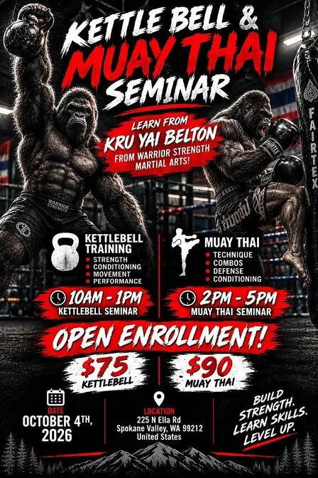 Muay Thai Seminar with Kru Yai Belton Lubas
