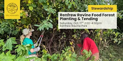 Renfrew Ravine Food Forest Planting Session with Leona Brown
