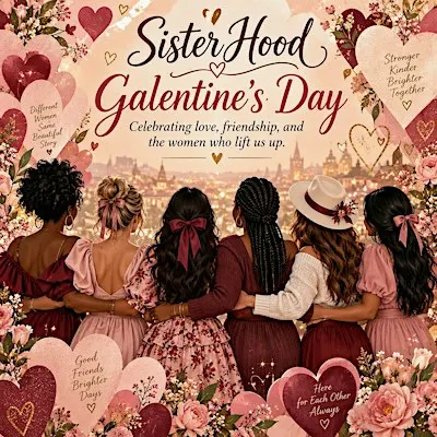 A Galentine's Day Tea and Celebration of Sisterhood