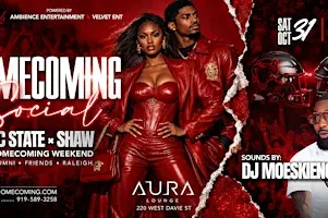 The Homecoming Social: NC State & Shaw Homecoming Weekend