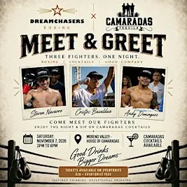 MEET & GREET: Dreamchasers Boxing x Camaradas Tequila