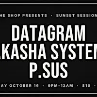 Sunset Sessions: Datagram, Akasha System + P.SUS at The Shop Tampa