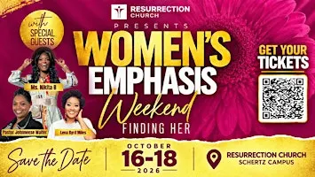 Women’s Emphasis Weekend 2026: Finding Her