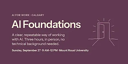 AI Foundations: An In-Person AI Seminar in Calgary