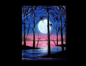 Paint & Sip: "Midnight Moon"