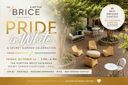 Pride in White: A Secret Garden Celebration