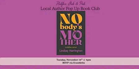 Halifax Gals & Pals Local Author Pop Up Book Club