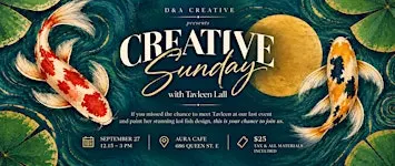 Koi Fish Painting | Creative Sunday