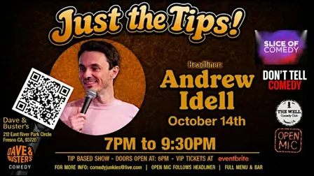 Just The Tips Comedy Show headlining  Kayla Pace + Open-mic