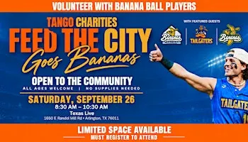 VOLUNTEER! Feed The City Goes Bananas!